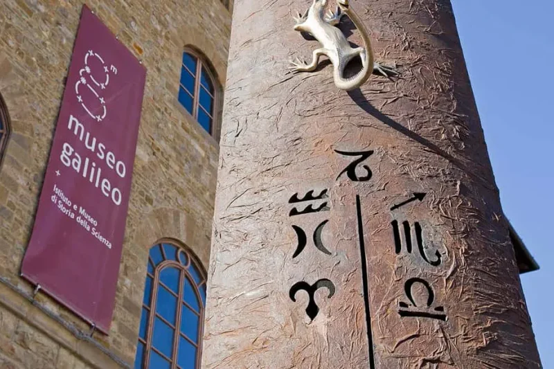 The Museo Galileo on the Arno, holding the science instruments among the museums in Florence, Italy
